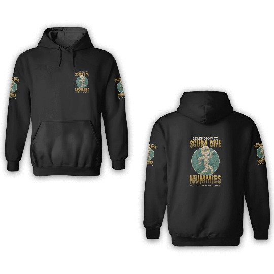 Pharaoh Horror Undead Sphinx 3D Hoodies