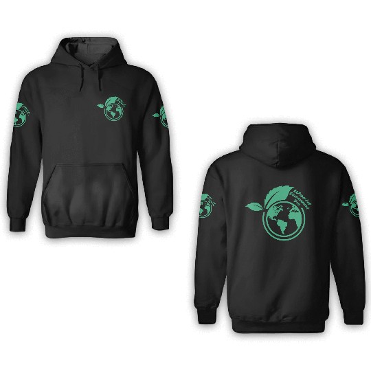World Environment Day 3D Hoodies