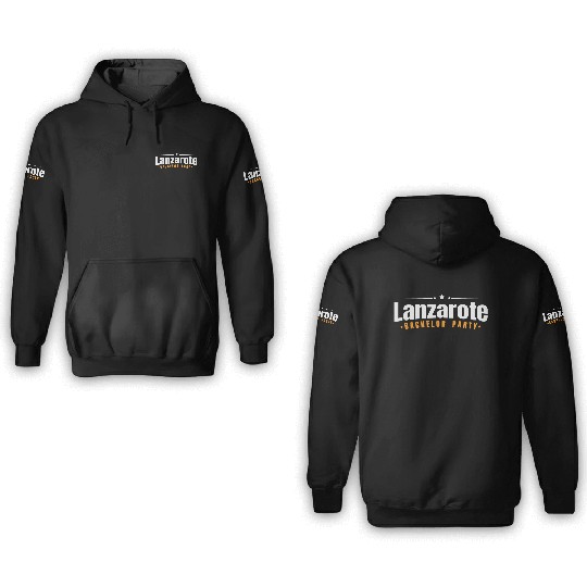 Bachelor Party 3D Hoodies Lanzarote Pre Wedding