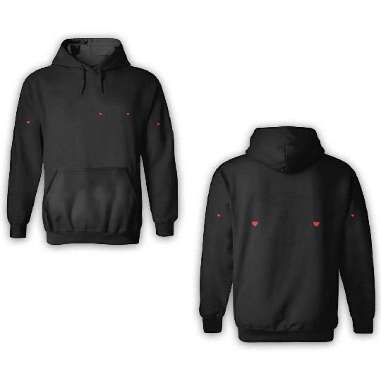 My Heart Beats For Tennis 3D Hoodies