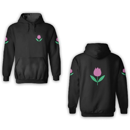 Tulip Garden Gardening 3D Hoodies