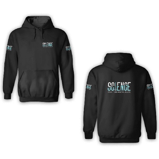 Chemistry Science Physics Research Nerd Humor 3D Hoodies