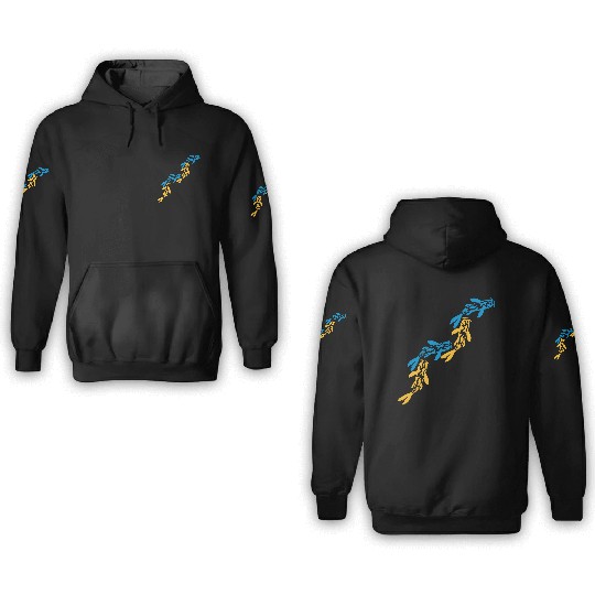 colorful koi fish nishikigoi 3D Hoodies