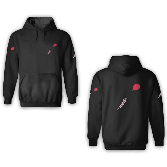 balloon koi fish nishikigoi 3D Hoodies