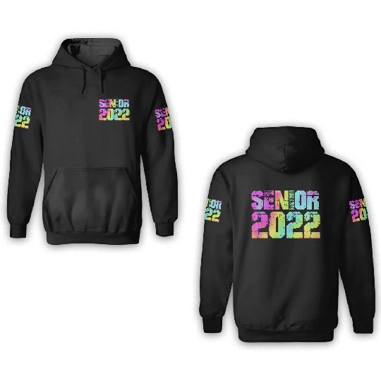 Graduation Class High School Senior 2022 3D Hoodies