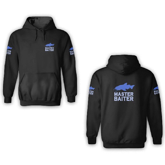 Master Baiter - Wels Catfish Hunter 3D Hoodies