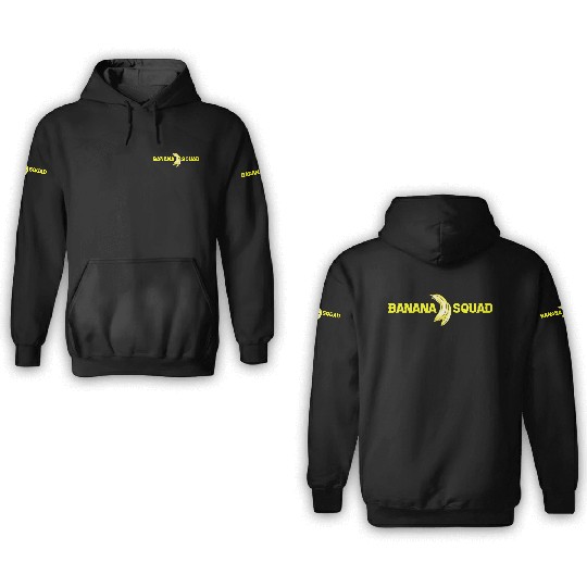 Cool Banana Squad Fruit Lover 3D Hoodies