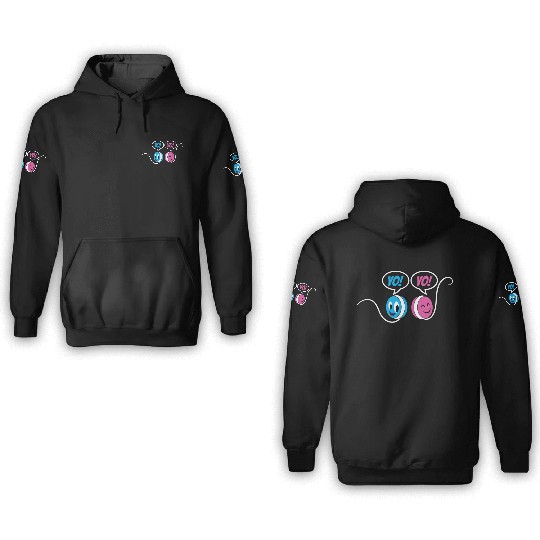 Yoyo Spanish Teacher Gift Yo Yo 3D Hoodies