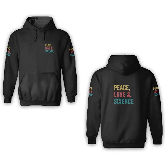 Science Funny Scientists Lab Humor Laboratory 3D Hoodies