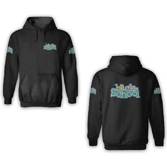 back to school 3D Hoodies