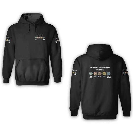 Ishihara Numbers - Travel To Singapore 3D Hoodies