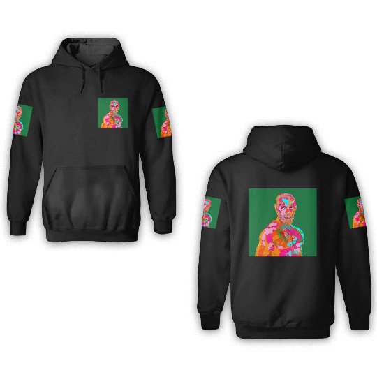 Conor McGregor abstract painting 3D Hoodies
