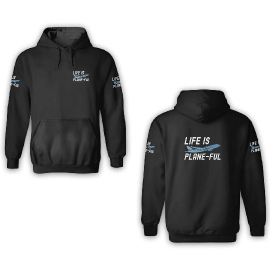 Airline Pilot Aviation Themed Pun For a Corporate 3D Hoodies