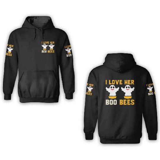 I love her Boo Bees 3D Hoodies