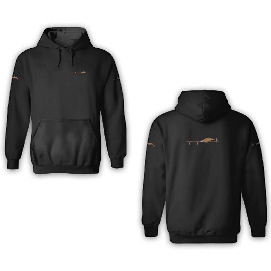 Platypus Heartbeat 3D Hoodies