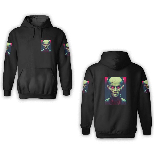 Zombie Cyberpunk 3D Hoodies