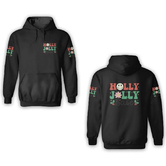 Holly Jolly Babe 3D Hoodies