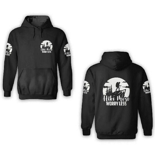 Mountaineering Hiking Hiking Vacation Hiker 3D Hoodies