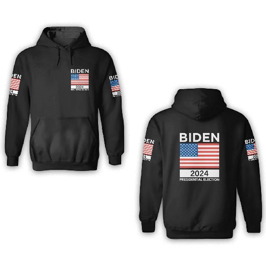 Biden 2024 Presidential Election 3D Hoodies