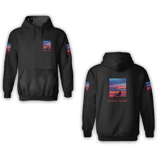 Peaceful Silence 3D Hoodies
