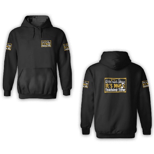 Music Teacher 3D Hoodies