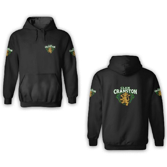 Clan Cranston Cute Baby Lion Rampant Kitten 3D Hoodies