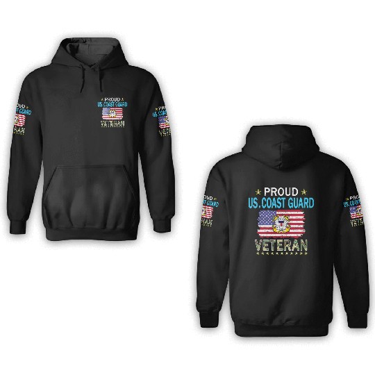 Coast Guard Veterans Day Us Coast 3D Hoodies