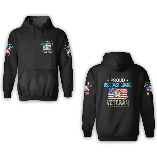 Coast Guard Veterans Day Us Coast 3D Hoodies
