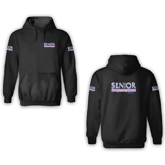 Graduation 3D Hoodies, Senior Class Of 2023 Gift End