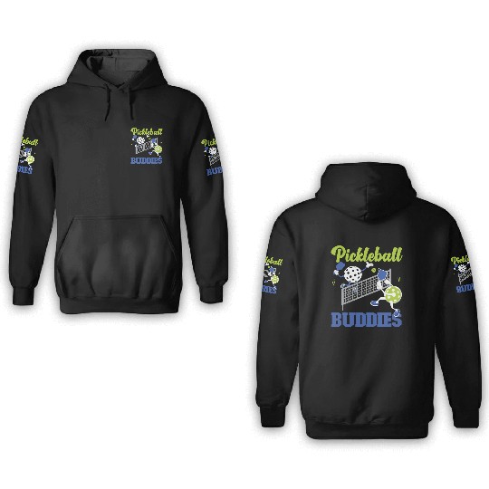 Pickleball Friends Pickleball 3D Hoodies