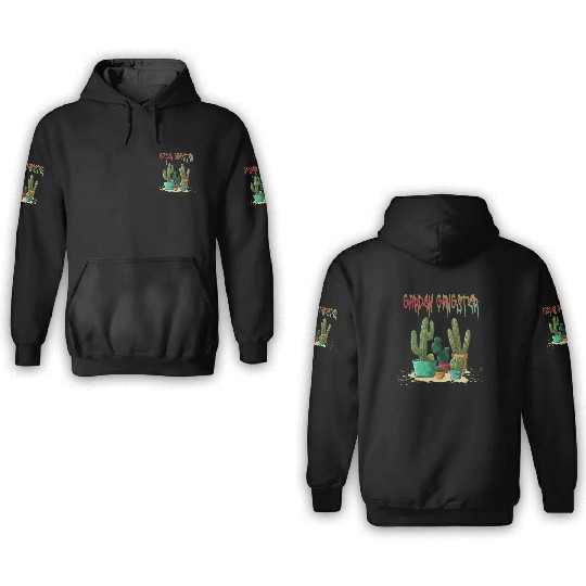 Garden Gangster Flower Enthusiast 3D Hoodies