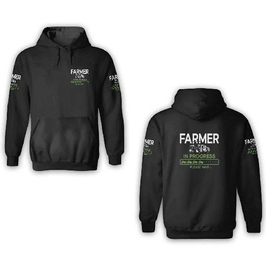 Farming Farmer Vintage Tractor 3D Hoodies