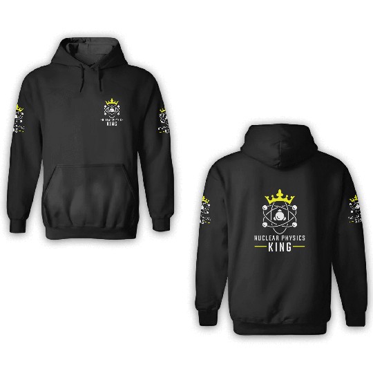 Physics Physicist Nuclear Physics 3D Hoodies