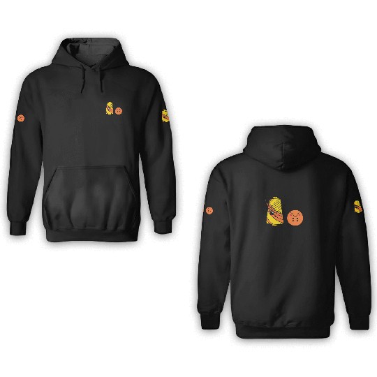 Button Thread Sibling Goals Big Brother Sister Pun 3D Hoodies