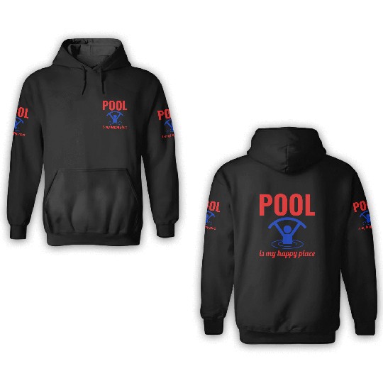 Water Aerobics Aquatic fitness Aqua Exercise Pool 3D Hoodies