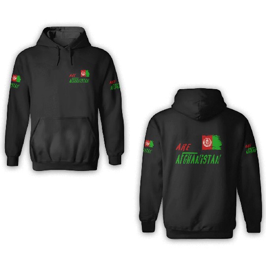 We are Afghanistan 3D Hoodies