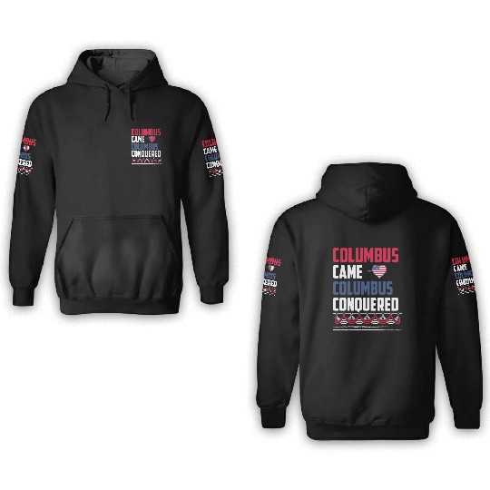 Columbus Day 1492 3D Hoodies
