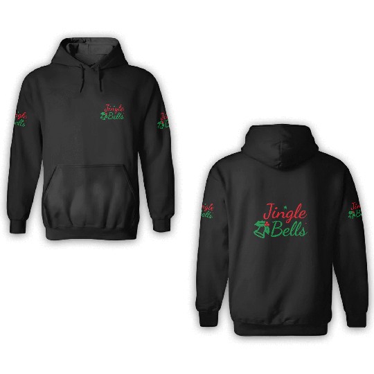 Jingle Bells - Marry Christmas 3D Hoodies
