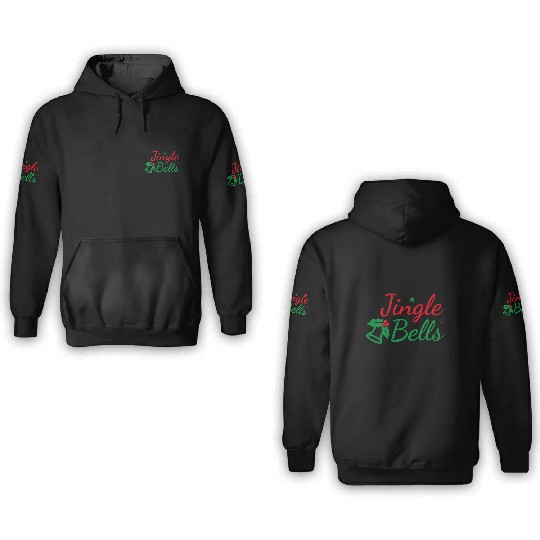 Jingle Bells - Marry Christmas 3D Hoodies