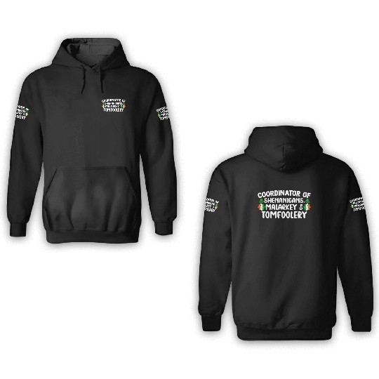 Coordinator Of Shenanigans Malarkey Shenanigans Co 3D Hoodies