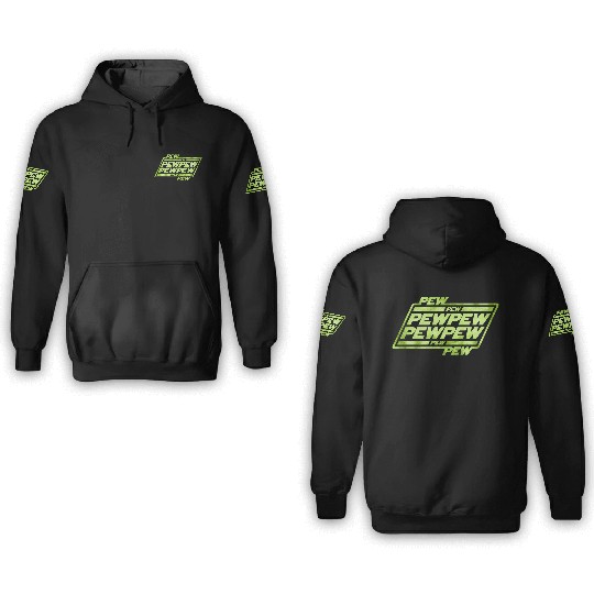 Pew Pew Pew 3D Hoodies