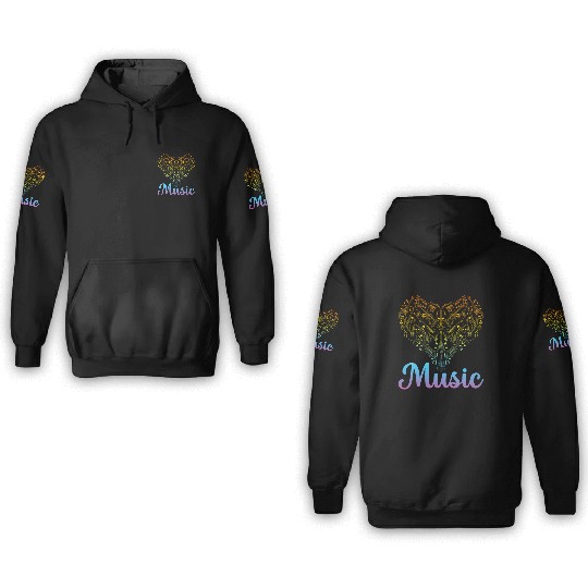 Guitar Music Lover - Guitar Musician Guitar Player 3D Hoodies