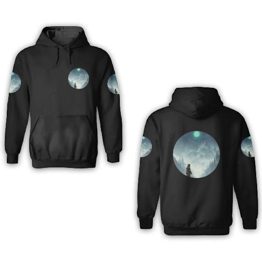 Mystical Character Art 3D Hoodies