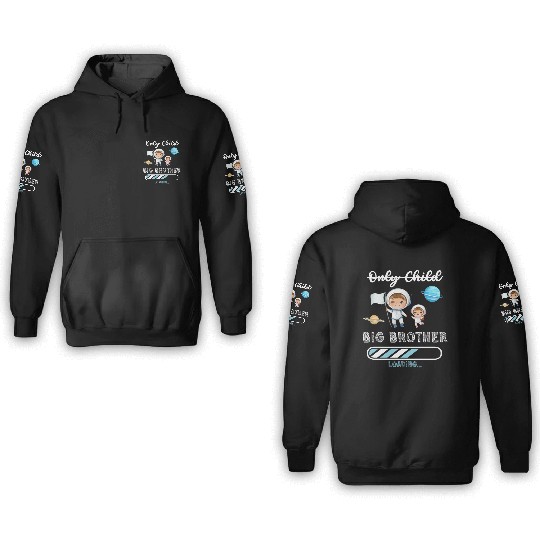 Big brother space astronaut 3D Hoodies