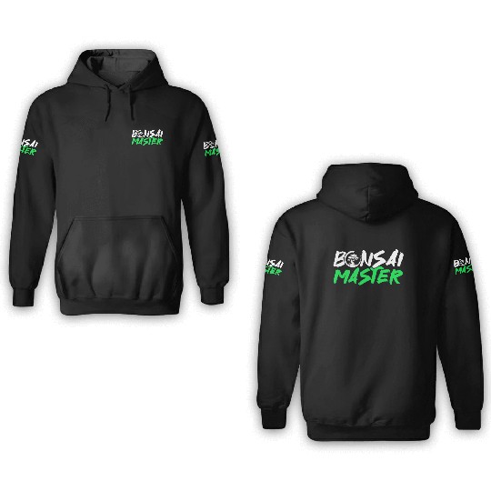 Bonsai Tree Owner Gift Bonsai Tree Gardening 3D Hoodies