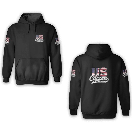 US Immigrant Indigenous USA Immigrants america 3D Hoodies