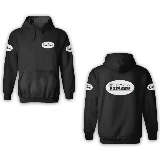 EXPLORE 3D Hoodies