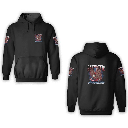 Patriotic American USA Patriot US 3D Hoodies