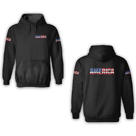 America Will Be Great Again 3D Hoodies