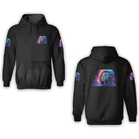 Psychedelic Astronauts 2 3D Hoodies